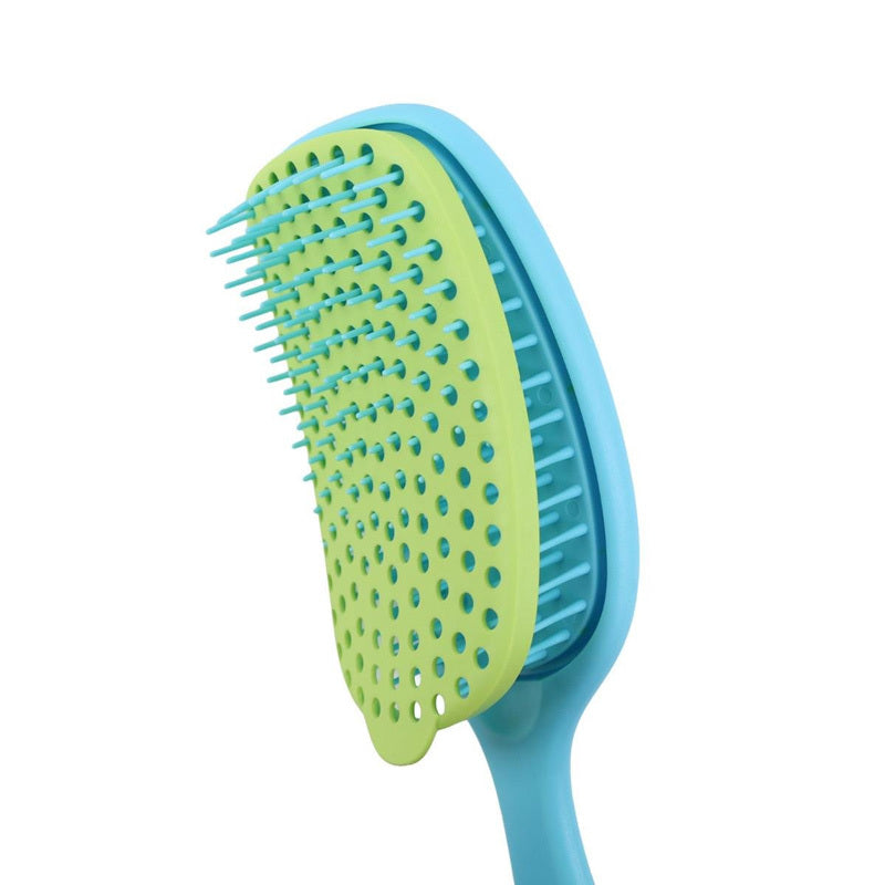 Nascita Easy Clean Hair Brush with Removable Base Blue 68