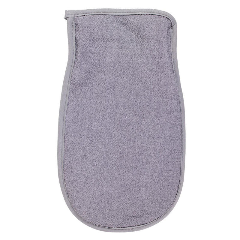Nascita Cotton Bath Mitt Purple Gentle Exfoliating Glove 1 pc