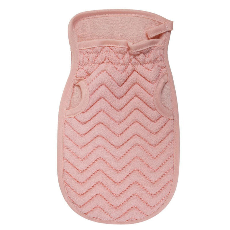 Nascita Pink Cotton Bath Mitt for Gentle Exfoliation