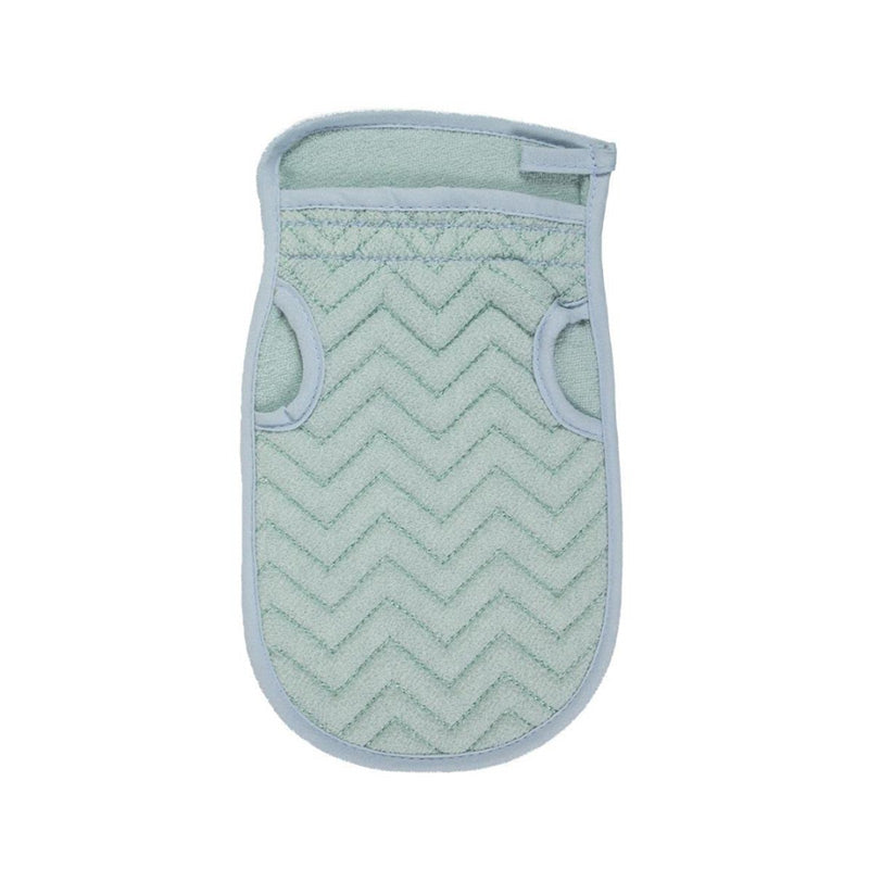 Nascita Cotton Bath Mitt Gentle Exfoliating Green