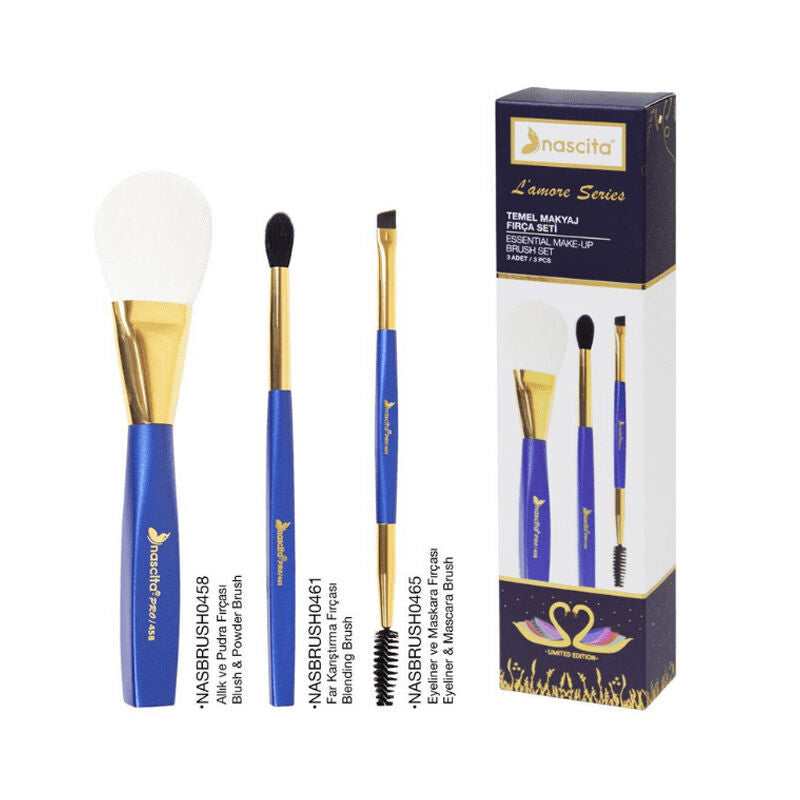 Nascita Lamore Series Essential Makeup Brush Set 106 3 Pieces