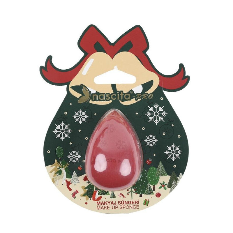 Nascita Latex-Free Christmas Makeup Sponge for Flawless Blending