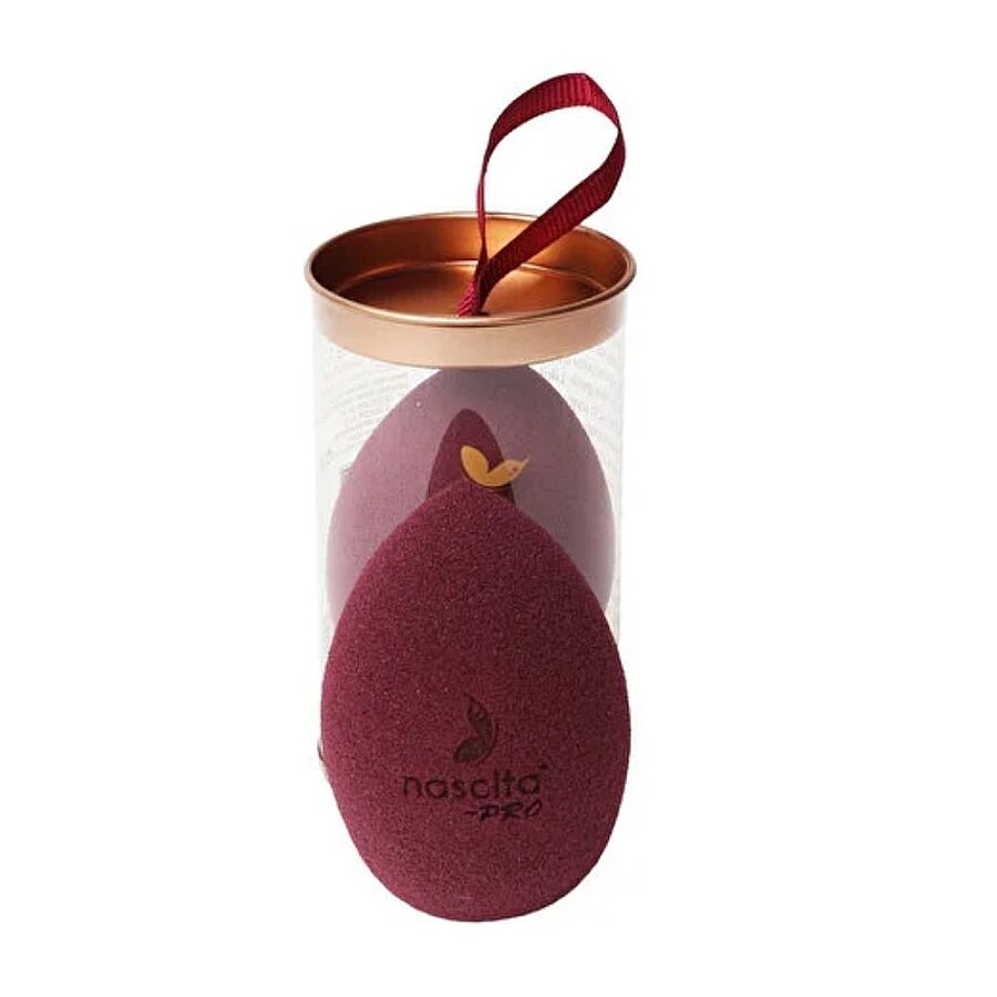 Nascita Latex-Free Egg Makeup Sponge with Storage Case for Foundation