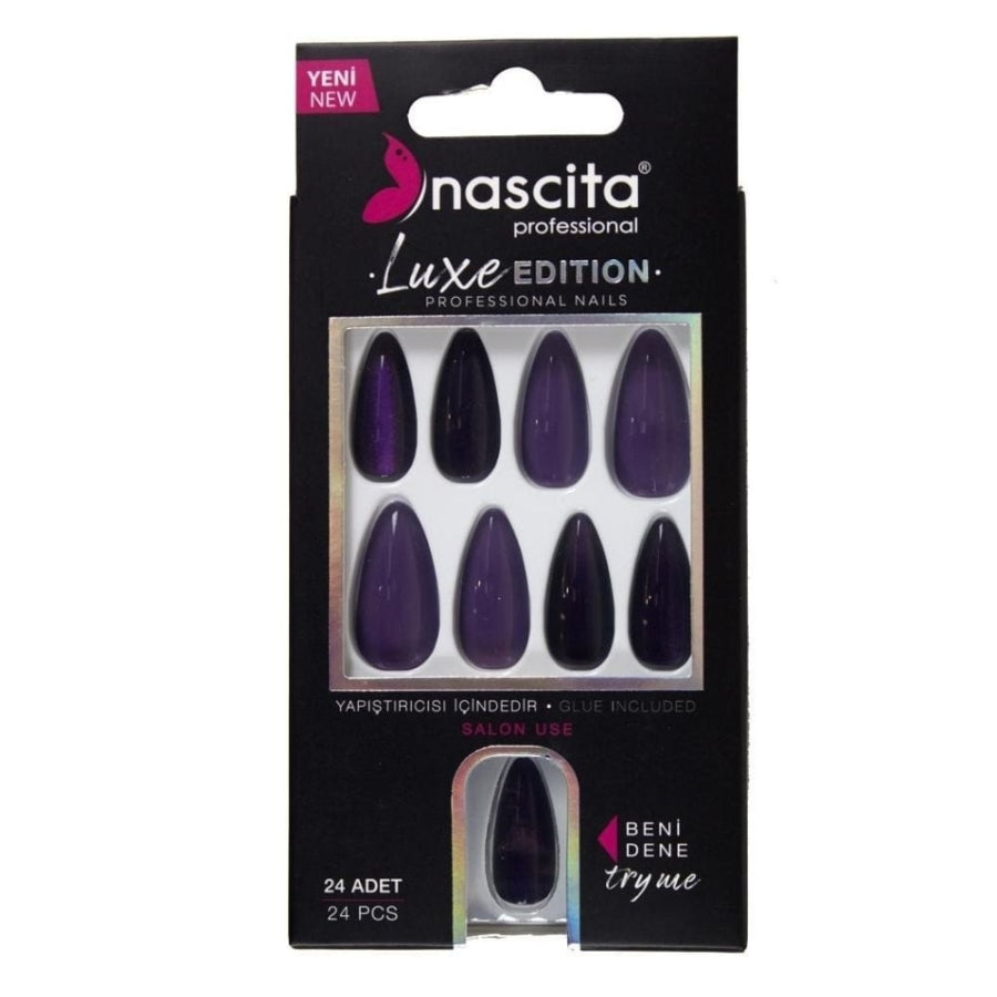 Nascita Lux Artificial Nails Set 221 - 24 Pieces