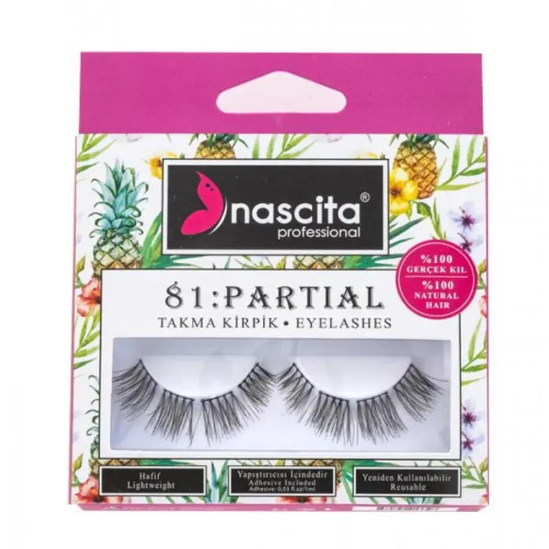 Nascita Individual False Eyelashes No: 000081 for Volume