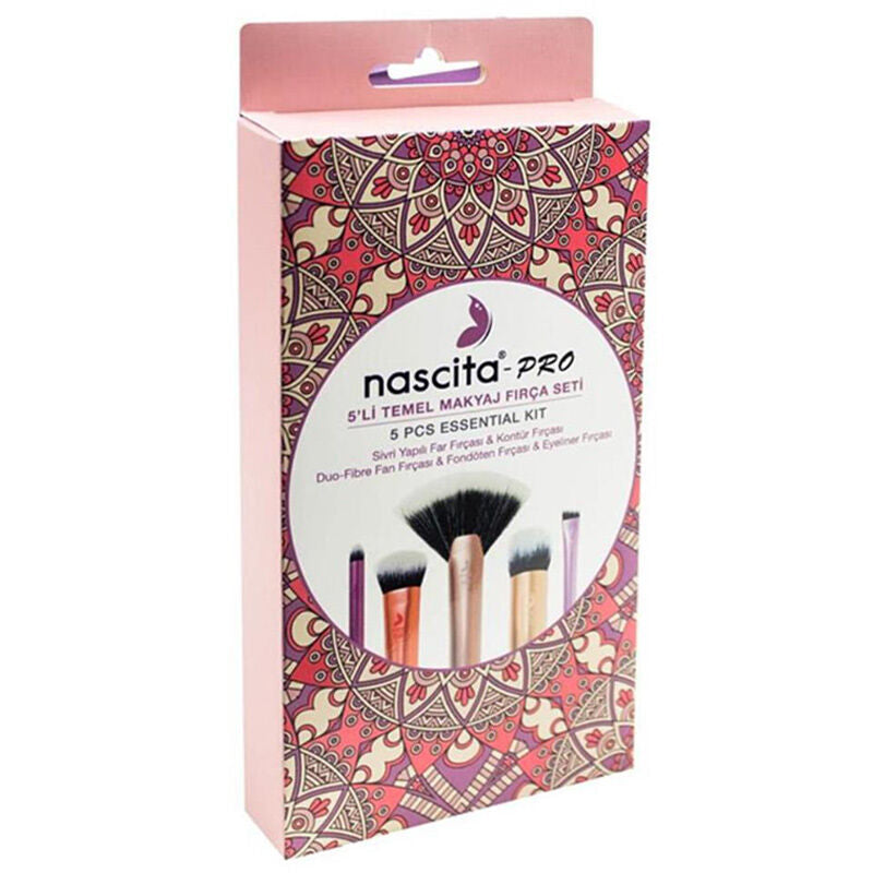Nascita Pro 5 Pcs Essential Kit Professional Makeup Brush Set