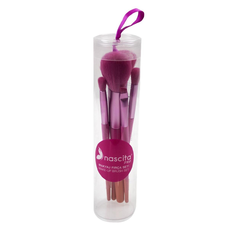 Nascita Pro 5-Piece Makeup Brush Set for Flawless Application
