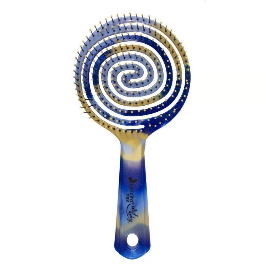 Nascita Pro Blue Marble Large 3D Detangling Hair Brush No: 37