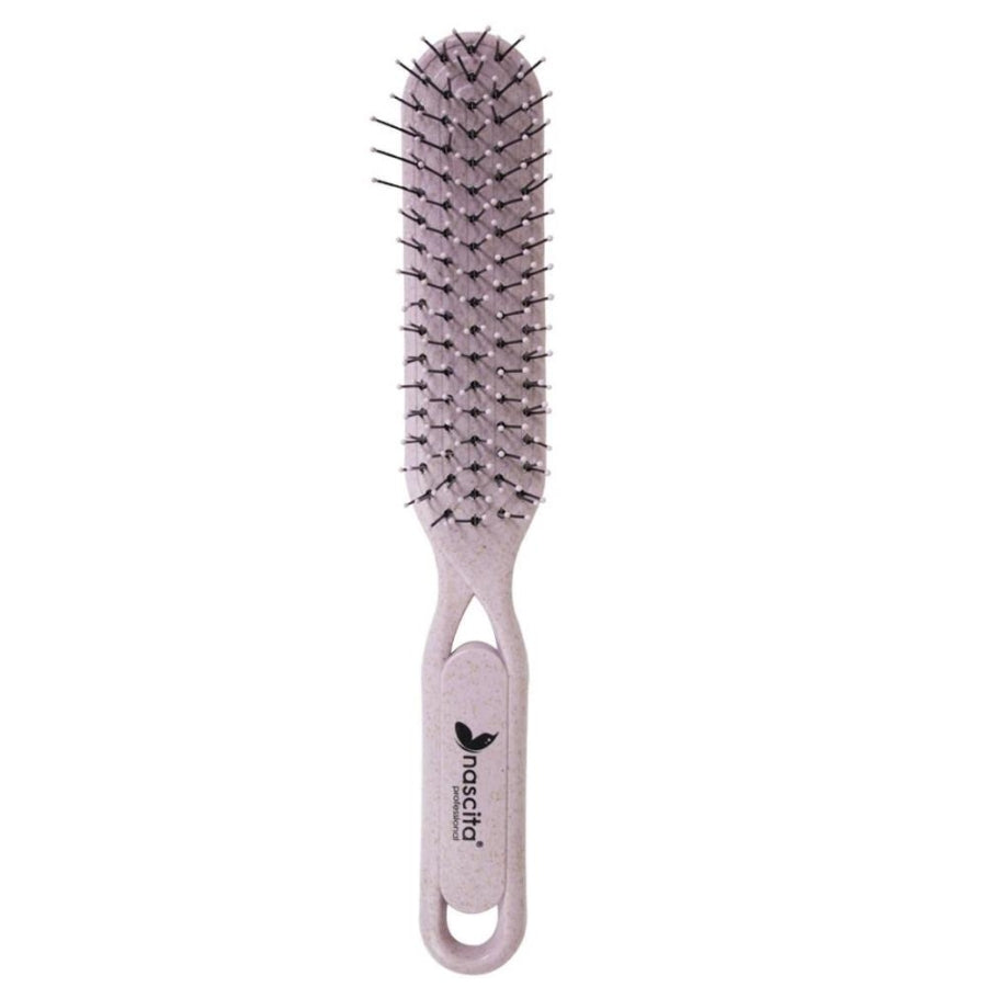 Nascita Pro Detangling Hair Brush for Smooth Styling Purple
