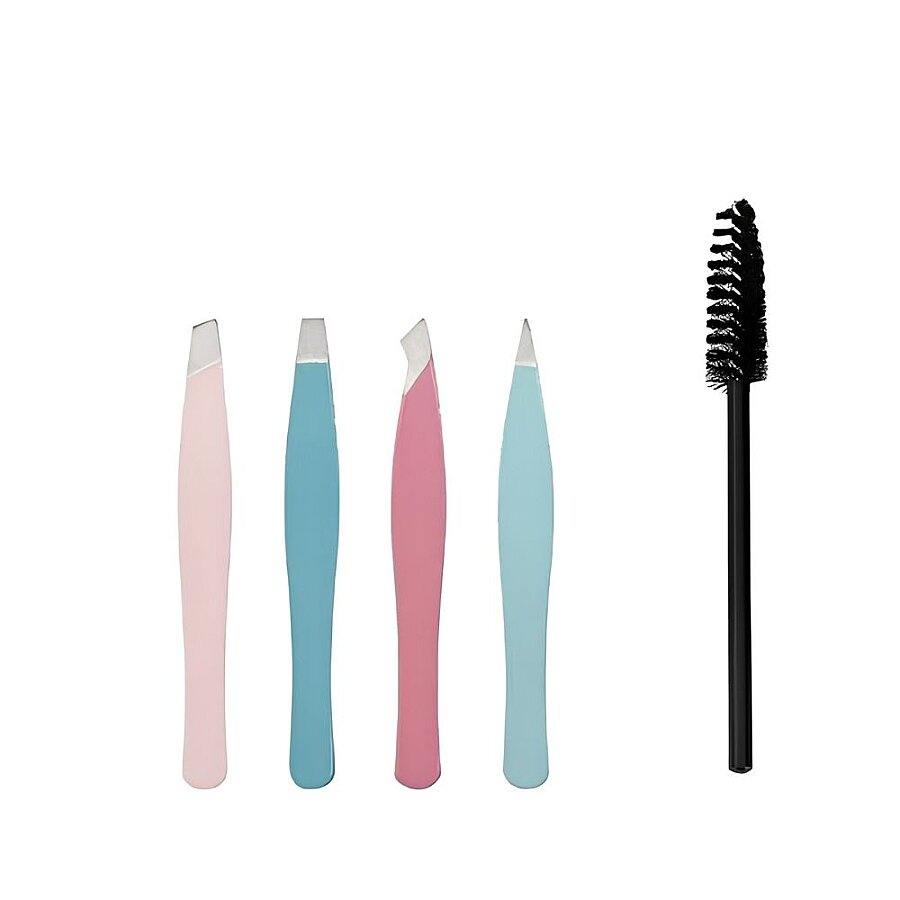 Nascita Professional Tweezer & Eyebrow Mascara 5-Piece Set