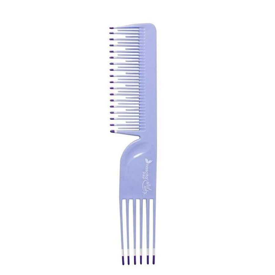 Nascita Colored Comb Purple - Detangling Hair Comb for Everyday Use