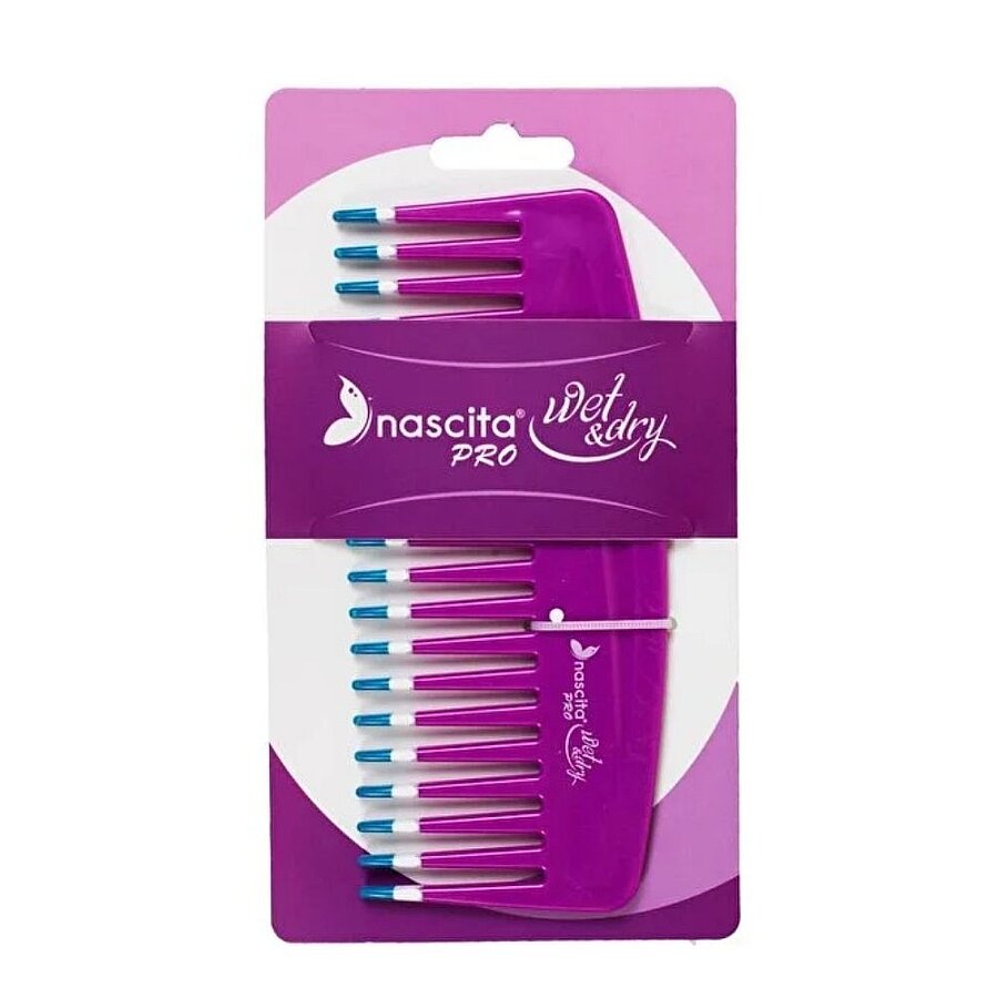 Nascita Colorful Hair Brush for Easy Detangling Pink