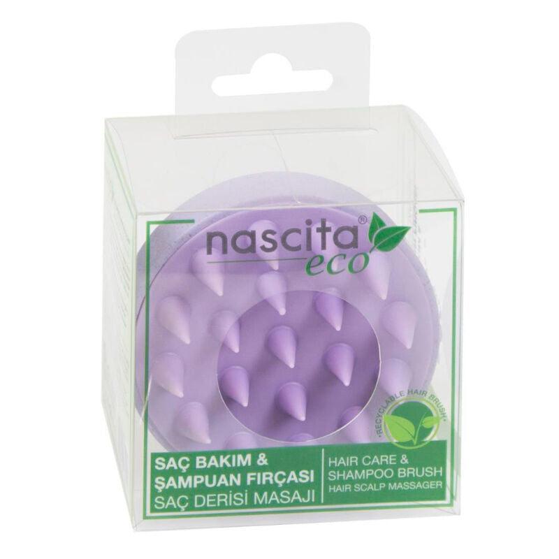 Nascita Scalp Massager & Shampoo Brush for All Hair Types 1 pc