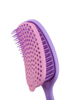 Nascita Easy-Clean Purple Hair Brush for Daily Styling
