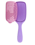 Nascita Easy-Clean Purple Hair Brush for Daily Styling