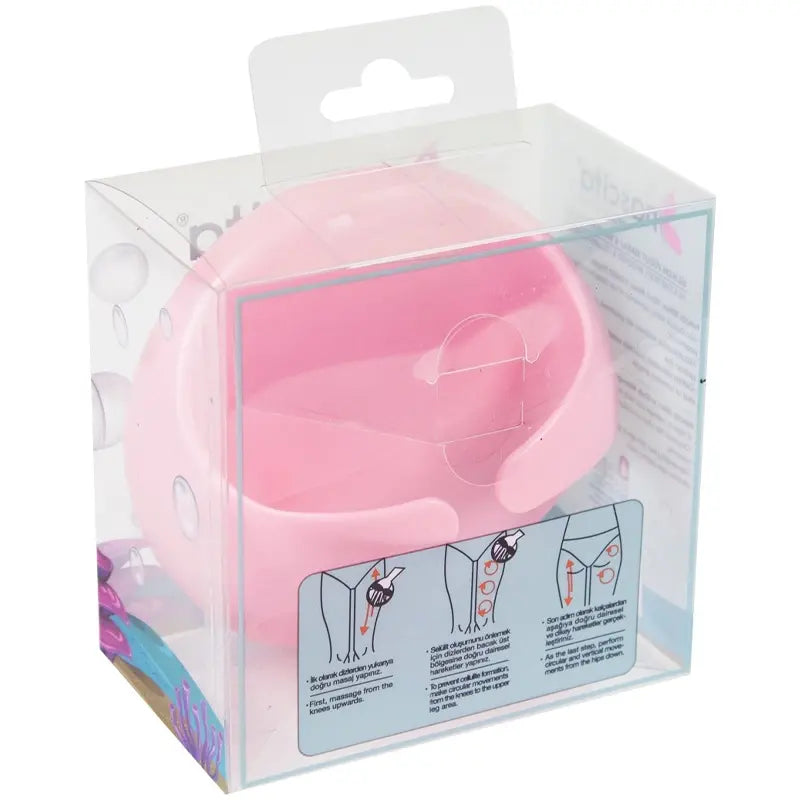 Nascita Pink Silicone Body Massage &amp; Cellulite Brush