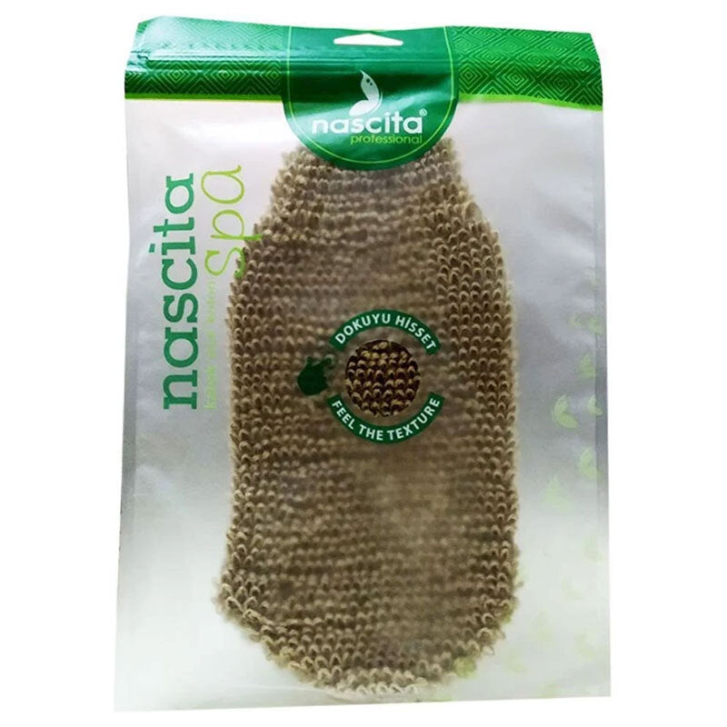 Nascita Sisal Shower and Massage Bath Mitt for Exfoliating