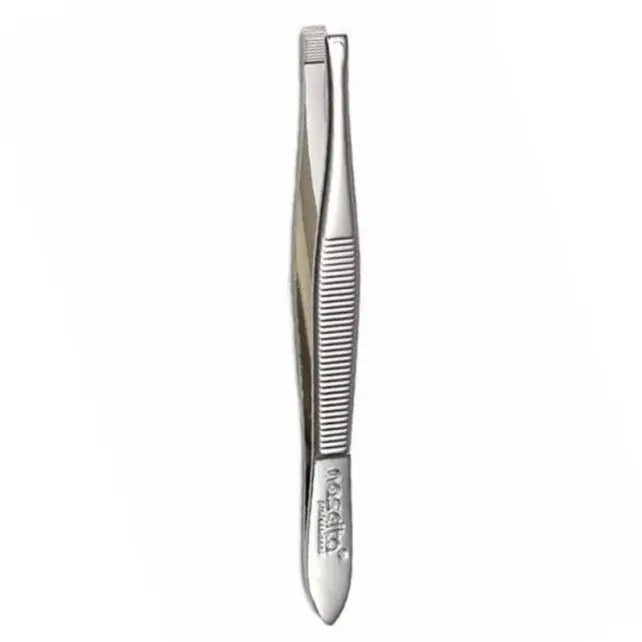 Nascita Solingen Flat Tip Tweezers for Precise Shaping
