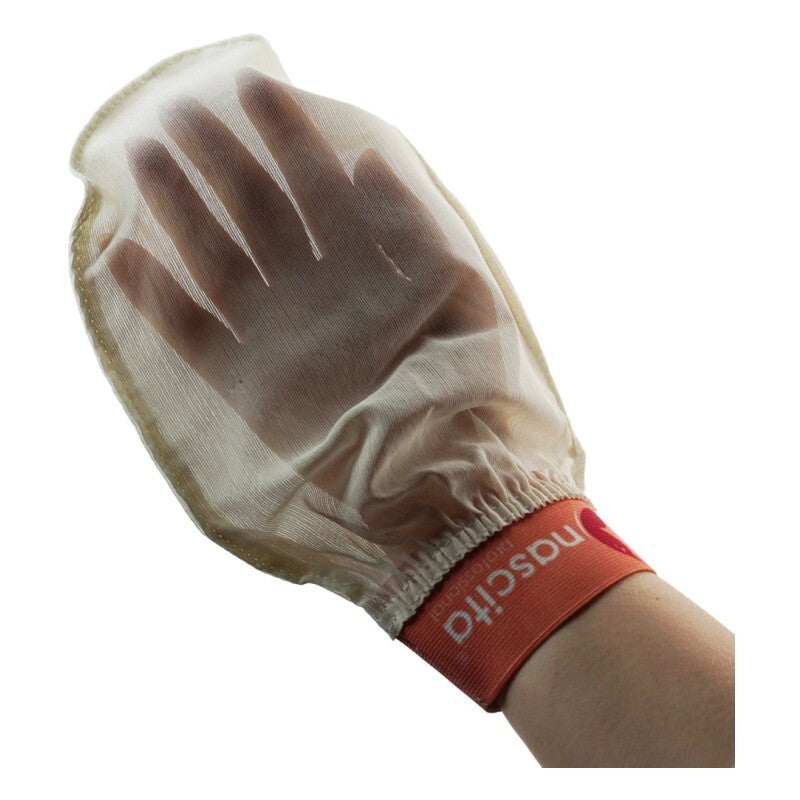 Nascita Spa Bath Mitt for Sensitive Skin White 1 Count