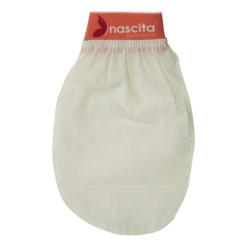 Nascita Spa Bath Mitt for Sensitive Skin White 1 Count