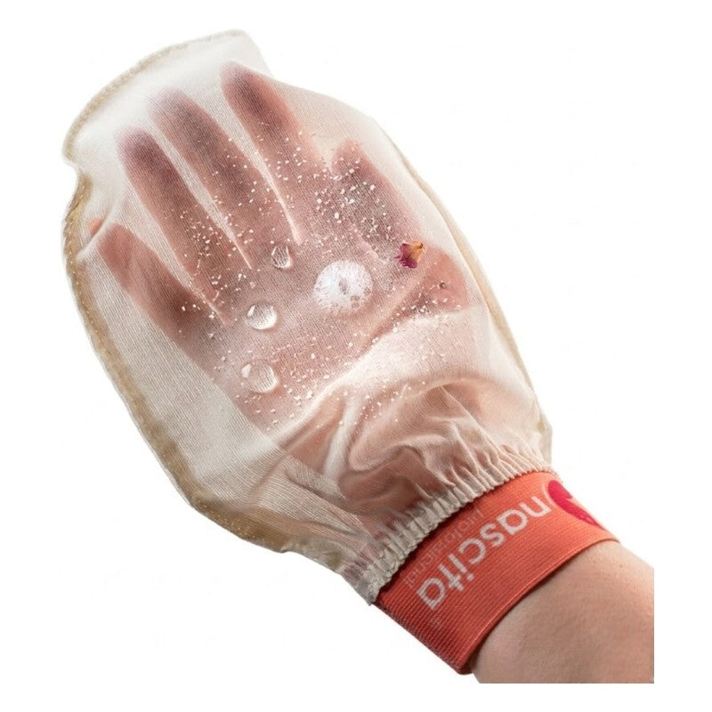 Nascita Spa Bath Mitt for Sensitive Skin White 1 Count