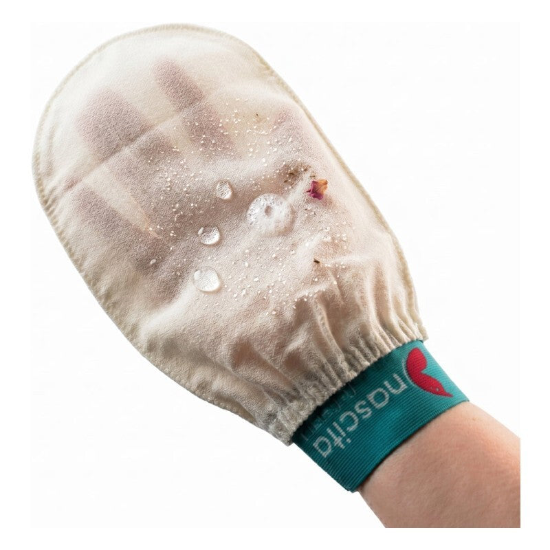 Nascita Spa Bath Mitt for Normal Skin White 1 Count
