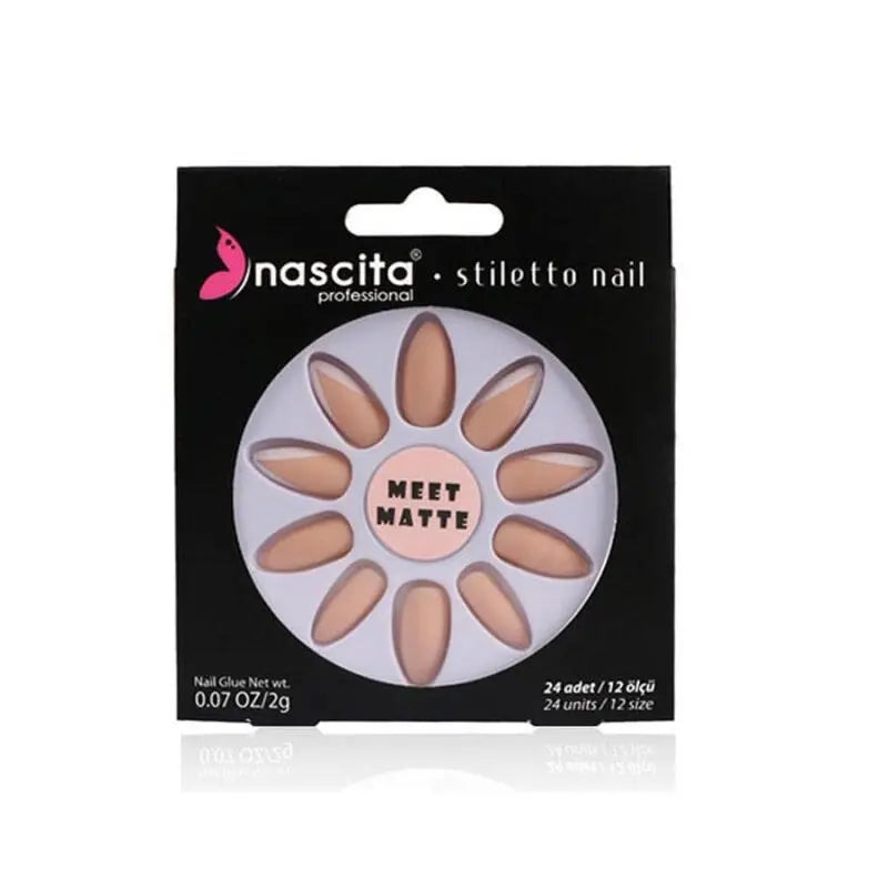 Nascita Matte French Nails Press-On Faux Nail Set