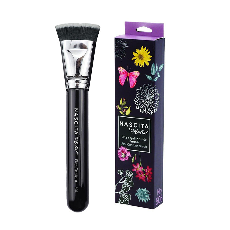 Nascita The Artist Flat Contour Brush for Face Sculpting 1pc