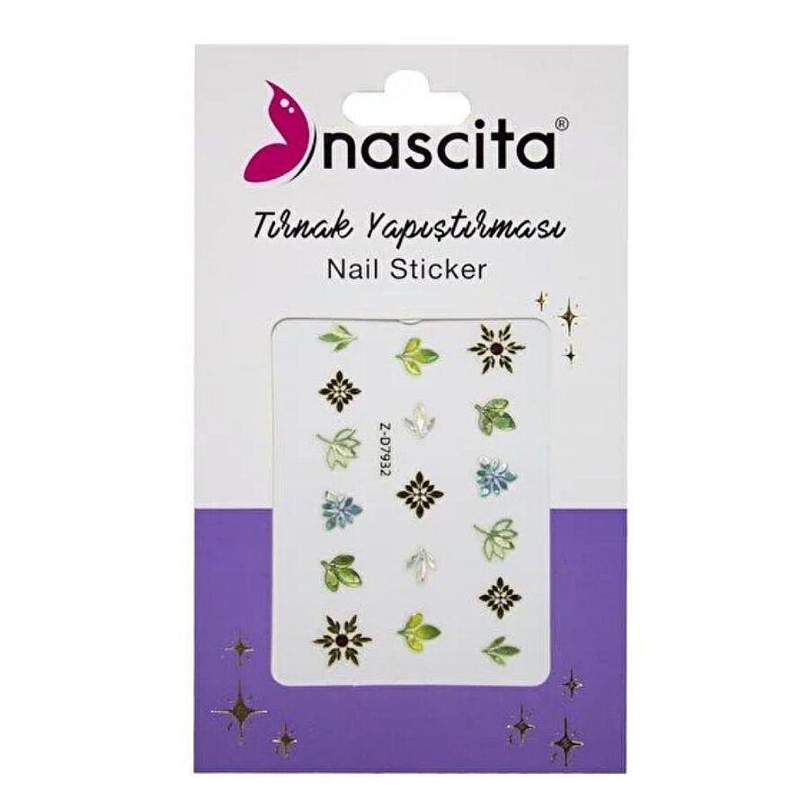 Nascita Nail Sticker Decals - Self-Adhesive Nail Art Stickers