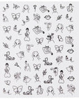 Nascita Nail Art Sticker No: 02 - Easy Nail Styling