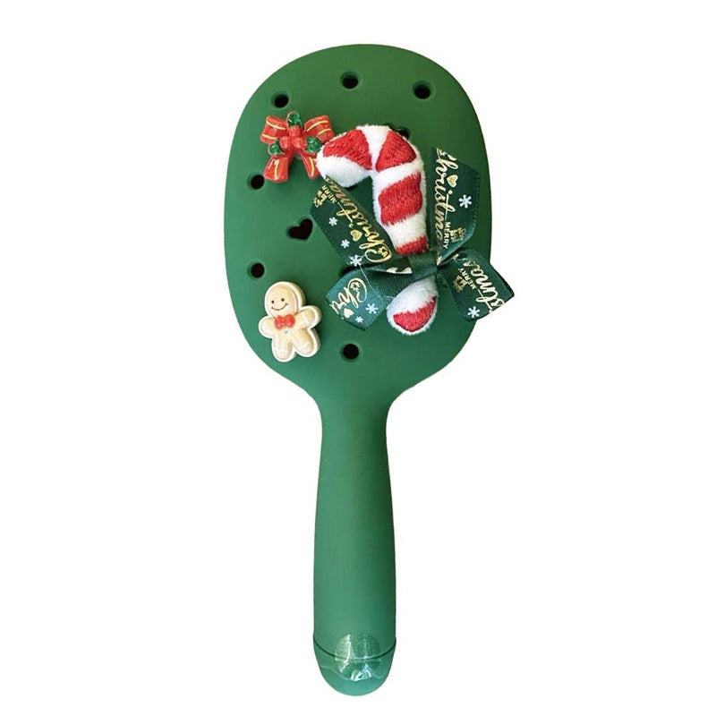 Nascita Twistlo Holiday Themed Hair Brush Green 75