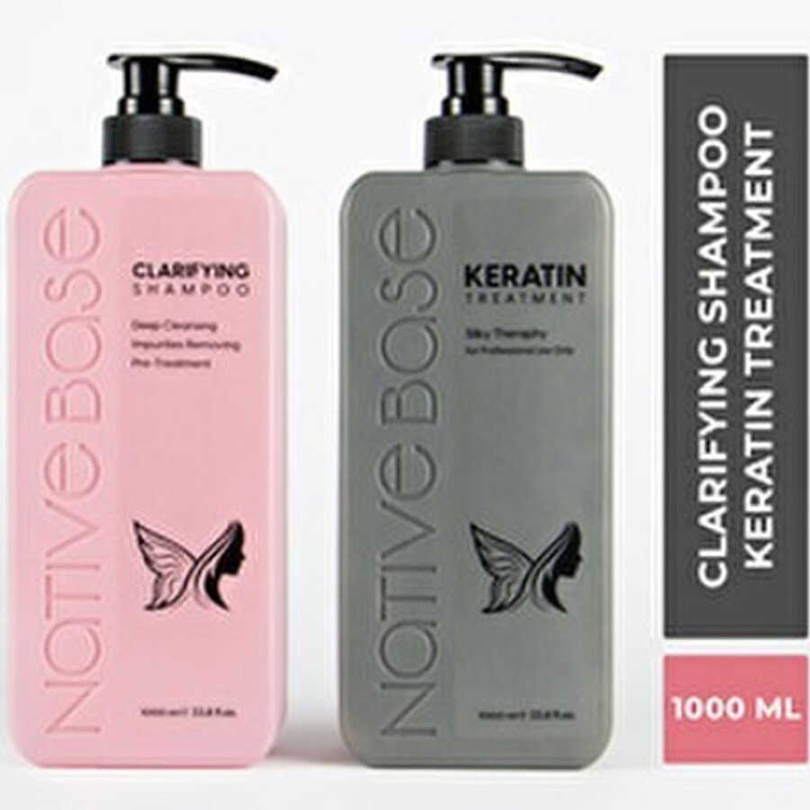 Native Base Keratin Smoothing Treatment Set 1000 ml