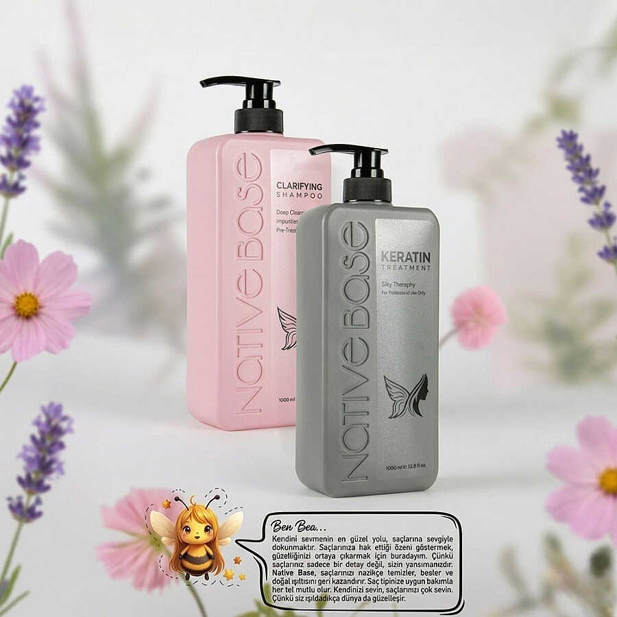 Native Base Keratin Smoothing Treatment Set 1000 ml