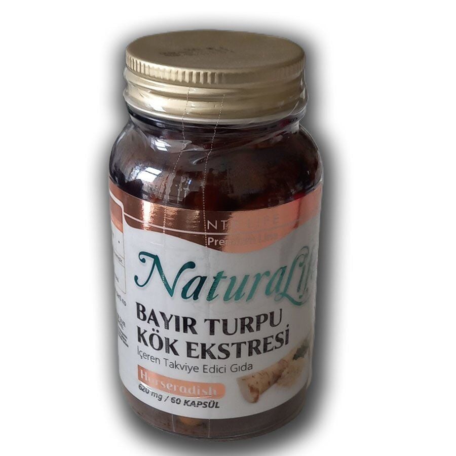 Natura Life Horseradish Dietary Supplement 60 Capsules