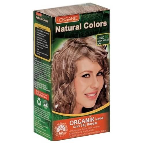 Natural Colors Organic Hair Dye 10C Light Ash Blonde