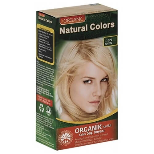 Natural Colors Organic Hair Dye 10N Platinum 135ml