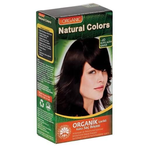 Natural Colors 4D Dark Golden Brown Organic Hair Dye