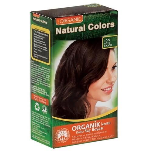 Natural Colors 5N Light Brown Gentle Organic Hair Dye