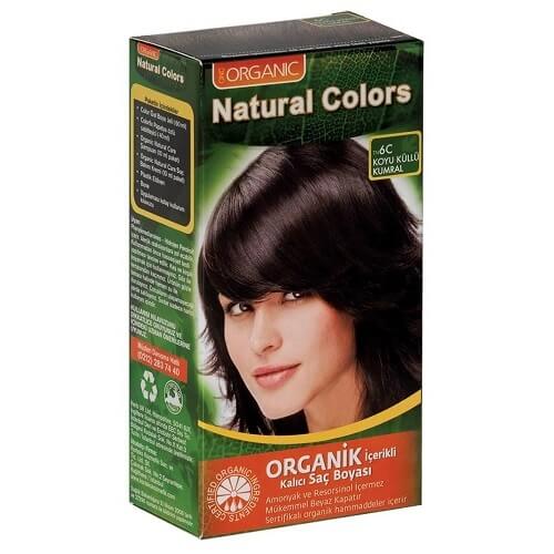 Natural Colors 6C Dark Ash Blonde Organic Hair Dye