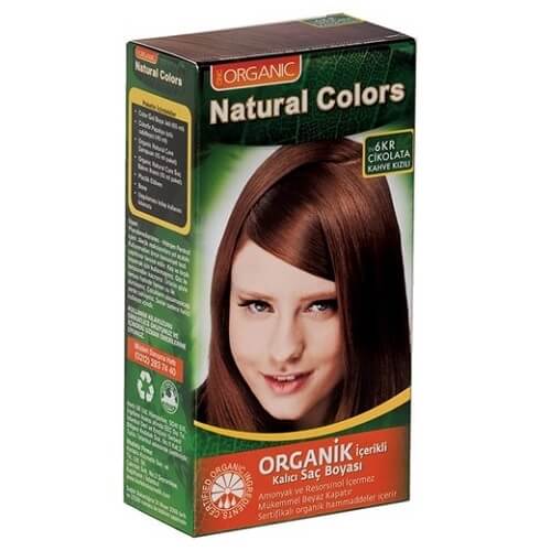 Natural Colors Organic Hair Dye 6KR Chocolate Brown Red