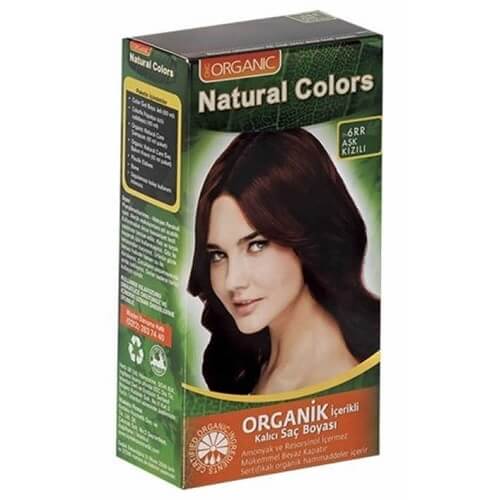 Natural Colors Organic Hair Dye 6RR Passion Red for Vibrant Shine