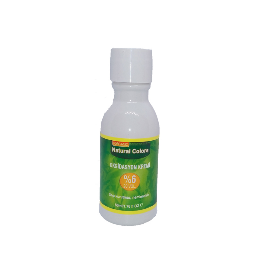 Natural Colors 20 Volume Developer for Hair Dye 50ml