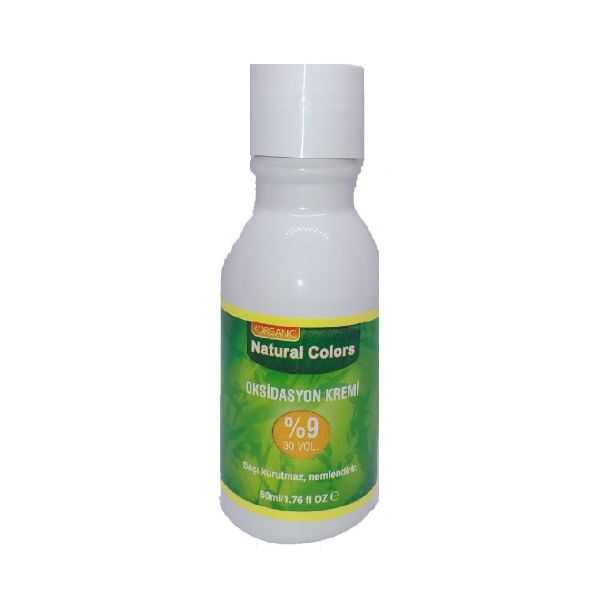 Natural Colors 30 Vol Developer for Even Hair Coloring 50ml