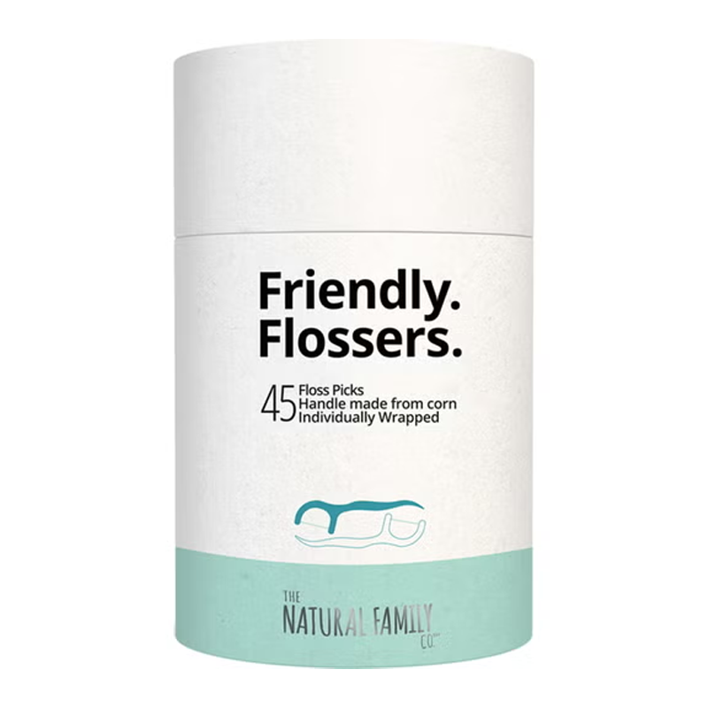 Jack And Jill Kids Friendly Flossers Mint Floss Picks 45 Count