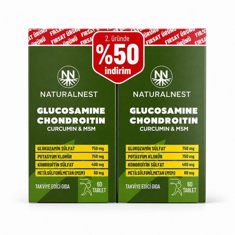 Naturalnest Glucosamine Chondroitin Joint Support 120 Tablets