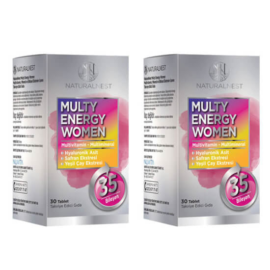 Naturalnest Multivitamin Women Daily Support 30 Tablets