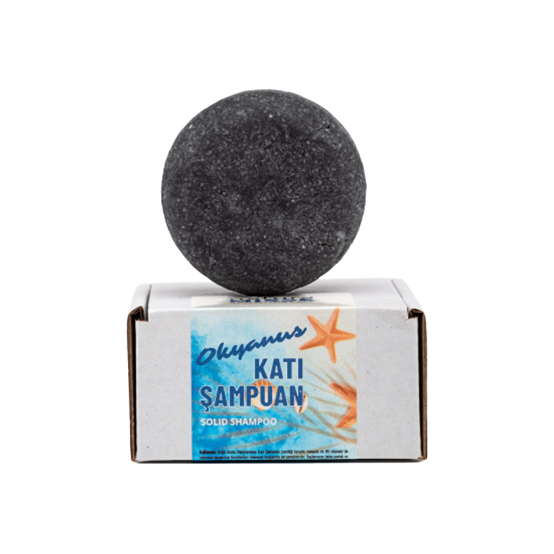 Naturamisse Ocean Solid Shampoo Bar for All Hair Types 80g