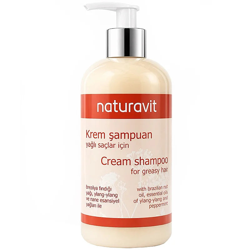 Naturavit Cream Shampoo for Greasy Hair 500ml