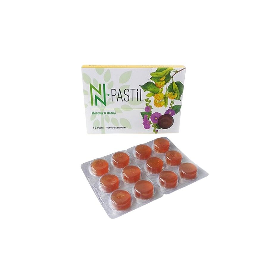 Nature Nurture Linden & Marshmallow Soothing Lozenges 12 Count
