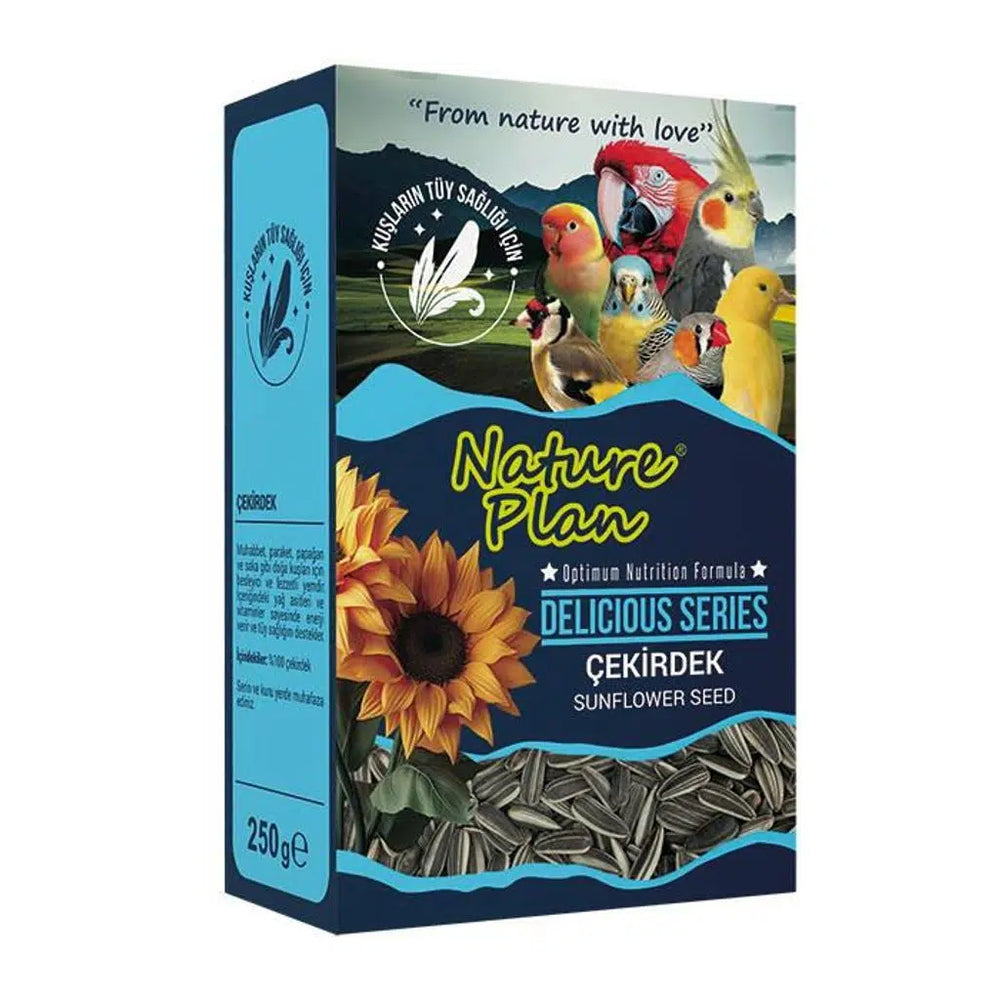 Nature Plan Delicious Series Sunflower Seeds for Birds 250g